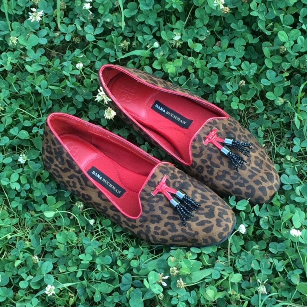 Leopard Dana Buchman loafers